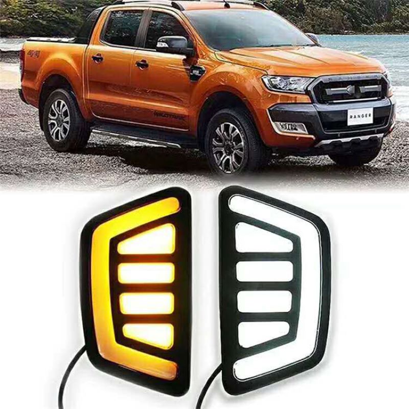 Το φως της ημέρας για Ford Ranger 2015~2017,Girlle με φως LED για Ford Ranger 2015~2017